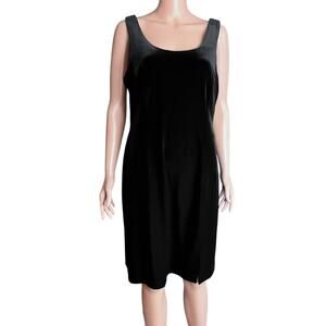 J.R. Nites by Caliendo Velvet Cocktail Dress 16 Sleeveless Luxe Old Money Goth